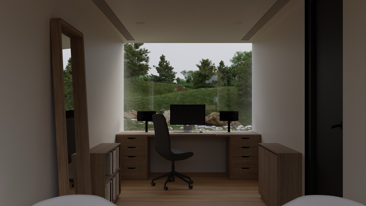 new gallery exit