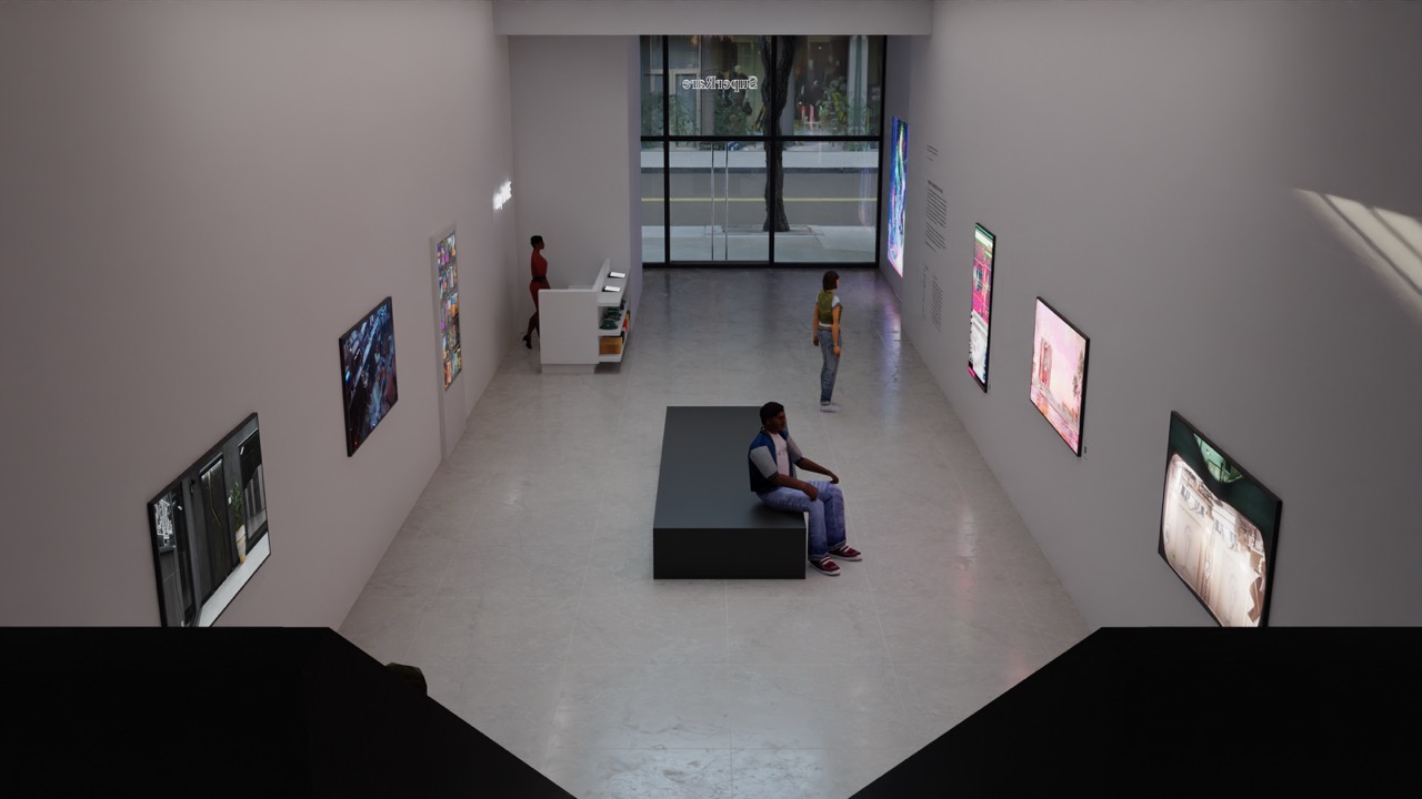 gallery arial shot